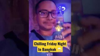 Chilling Friday Night In Bangkok | Soi Cowboy #bangkok #soicowboy #chilling #shorts